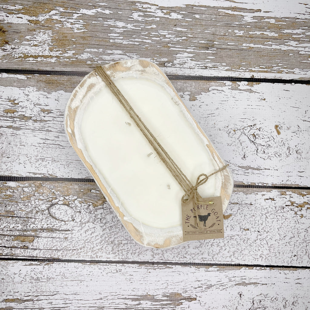 3-Wick Dough Bowl Candle - Macintosh Apple