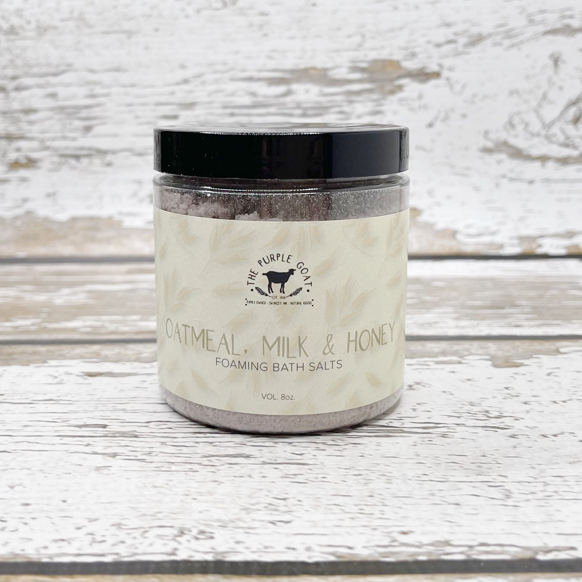 Foaming Bath Salts - Oatmeal, Milk & Honey