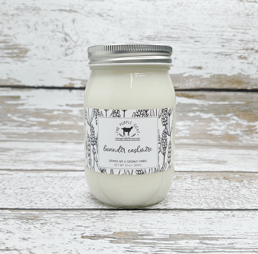 Lavender Cashmere Soy Candle