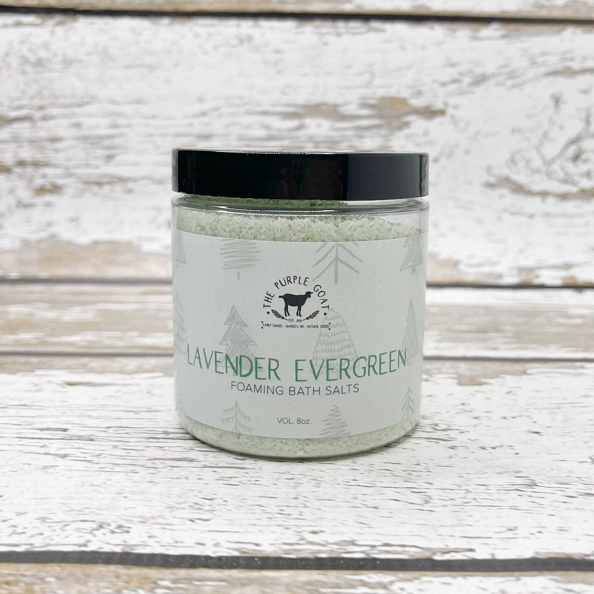 Foaming Bath Salts - Lavender Evergreen