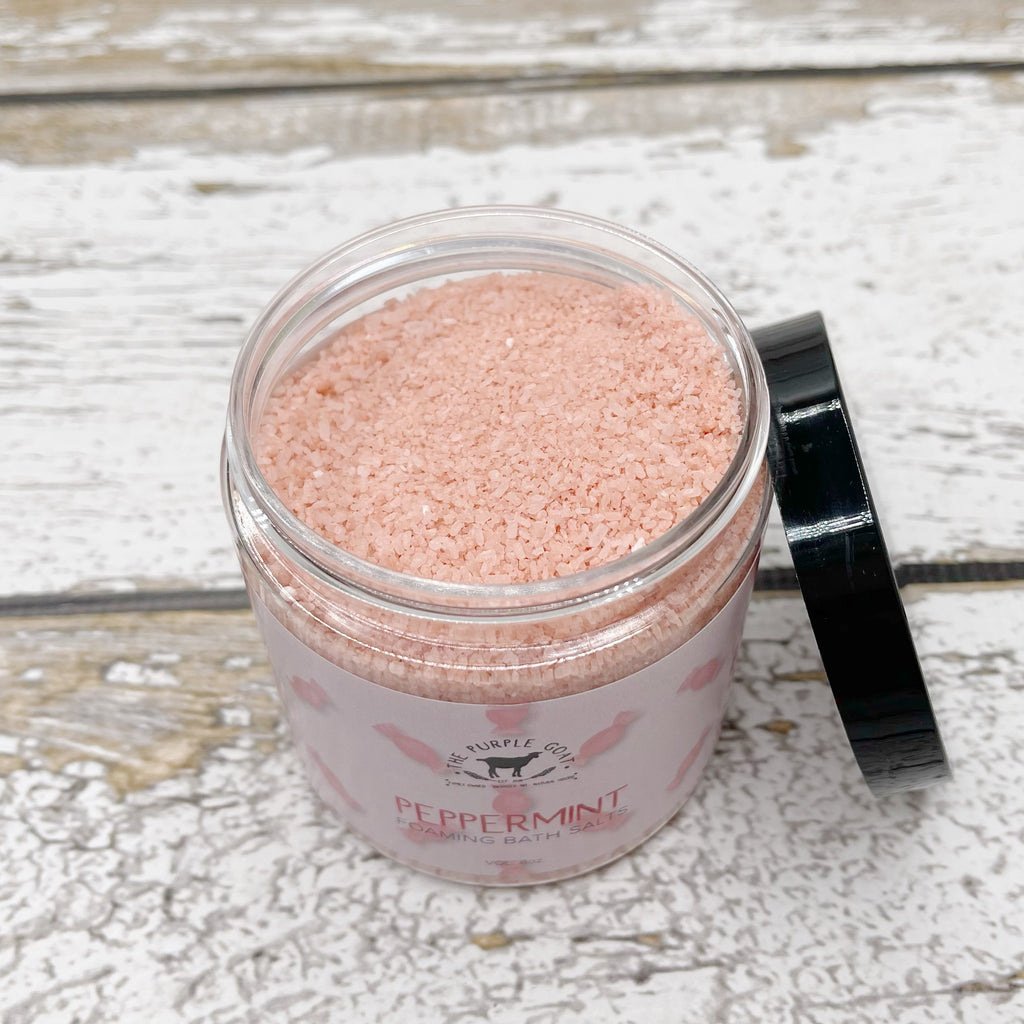 Foaming Bath Salts - Peppermint